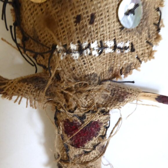 NEW CRADLE TO GRAVE CURIOSITIES HANDCRAFTED VOODOO DOLL PROP ODDITY - Picture 3 of 8